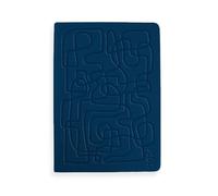 Agenda encuadernada liderpapel icaria a5 2026 dia pagina azul oscuro papel 70 gr fsc.