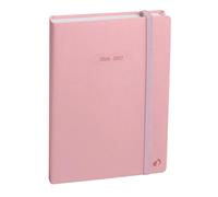 Agenda Escolar 12 meses EUROTEXTAGENDA 12 x 17 cm 2022-2023 Día página Quo Vadis Pastel Multilingüe- Rosa pastel