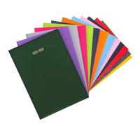 Agenda escolar 2024 2025, tamaño A4, página por día, planificador escolar para estudiantes y maestros (verde botella)