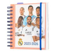 Agenda Escolar 2025/2026 Dia Pagina M 11 Meses Real Madrid
