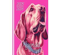 Agenda Escolar 2025 2026 Perro: Planificador niño niña de primaria y secundaria | 2 Día = 1 Página | De Septiembre de 2025 a Agosto de 2026 | ... | Formato 13,97 x 21,59 cm | 215 Páginas