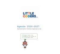 Agenda Escolar 2026-2027 de Programación en Python | littlecoders.dev: Ejercicios de programación para estudiantes accesibles por QR