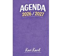 Agenda escolar 2026/27 EDICION VIOLETA PASTEL