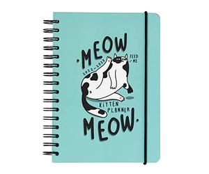 Agenda escolar A5 2022 2023 semana vista Meow meow - desde agosto 2022 a julio 2023 │Agenda gatos - Vuelta al cole material escolar