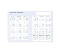 Agenda escolar A5 dia página (2025-2026) - Azul oscuro