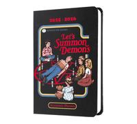 Agenda escolar A6 Tapa dura 17 meses 248 páginas cinta marcapáginas inglés