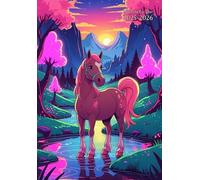 Agenda Escolar Infantil A5: Caballo - Bonita - Niño & Niña - 6...15 años - Semana Vista Horizontal - Pequeña - Español - 12 Meses - Semanal 1 Semana ... - Tapa Blanda Sin Anillas ni Espiral.