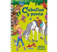 Agenda Escolar Permanente - Caballos y ponis (Agendas De Caballos Y Ponis)