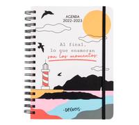 Agenda escolar semana vista 2022-2023 Defreds (TANTANFAN)