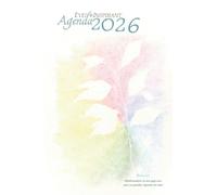 Agenda Eveil Inspirant 2026: Hebdomadaire BROLOPY de 12 x 5 semaines de 7jrs en grandes vignettes de notes sur 2pages, espace priorités, Bilan mensuel