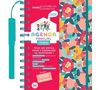 Agenda familial Mémoniak, sept. 2025 à déc. 2026: Avec 1 stylo (AGENDAS FAMILIAUX MEMONIAK)