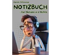 Agenda: Fehlanzeige - NOTIZBUCH - Für Notizen ins Nicht: Weil das Nichts ebenso dokumentiert werden muss. Notizbuch als Geschenkidee für das Büro, die Arbeitskollegen oder deinen Chef