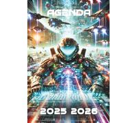 Agenda Gaming: A5 | Organisateur Planificateur Scolaire Journalier 2 jours par pages - Gamer - Stylé pour garçon et fans de jeux vidéos | 2025 2026 | ... Université | CM1 CM2 6eme 5eme 4eme 3eme