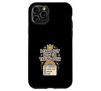 Agenda Gay Queer Humor Orgullo Meme Sátira Mundo Dominación Carcasa para iPhone 11 Pro