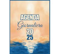 agenda giornaliera 2025: A4 -Un giorno per pagina,italiano grande-pianificatore da ufficio