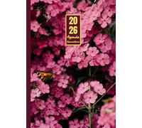 Agenda Giornaliera 2026 con orario: Fiori rosa | 12 mesi, Intervalli di 30 minuti, Da Gennaio 2026 a Dicembre 2026, Formato A5 | Calendario Mensile ... Personale, l'ufficio Aziendale e il Diario