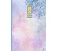 Agenda Giornaliera 2026 con orario: Marmo rosa | 12 mesi, Intervalli di 30 minuti, Da Gennaio 2026 a Dicembre 2026, Formato A5 | Calendario Mensile ... Personale, l'ufficio Aziendale e il Diario