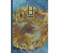 Agenda Giornaliera 2026 con orario: Vincent Van Gogh, Girasole | 12 mesi, Intervalli di 30 minuti, Da Gennaio 2026 a Dicembre 2026, Formato A5 | ... Personale, l'ufficio Aziendale e il Diario