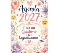 Agenda Giornaliera A4: 365 giorni,1 pagina per giorno da Gennaio a Dicembre - E' solo una Questione di Organizzazione - Gift ideas for women.