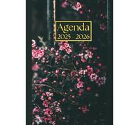 Agenda Giornaliera con orario: Fiori neri | 12 mesi, Intervalli di 30 minuti, Da Agosto a Luglio, Formato A5 | Calendario Mensile con Note | Adatto ... Personale, l'ufficio Aziendale e il Diario