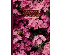 Agenda Giornaliera con orario: Fiori rosa | 18 mesi, Intervalli di 30 minuti, Da Luglio a Dicembre, Formato A5 | Calendario Mensile con Note | Adatto ... Personale, l'ufficio Aziendale e il Diario