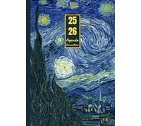 Agenda Giornaliera con orario Luglio 2025 - Dicembre 2026: Vincent Van Gogh, La notte stellata | 18 mesi, Intervalli di 30 minuti, Da Luglio 2025 a ... Note | Adatto per la Pianificazione Personale