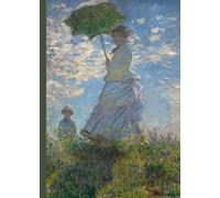 Agenda Giornaliera con orario Luglio 2026 - Dicembre 2027: Claude Monet, La passeggiata | 18 mesi, Intervalli di 30 minuti, Da Luglio 2026 a Dicembre ... per la Pianificazione Personale, l'ufficio