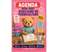 AGENDA IFAP 2026-2027 - Auxiliaire de Puériculture: Ouvrage pédagogique comprenant des contenus de révision, des fiches pratiques et des pages ... les élèves auxiliaires de puériculture (DEAP)