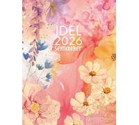 Agenda Infirmière Libérale: 1 SEMAINE sur 2 PAGES, Organisateur de tournée de 5h30 à 21h, grand format, lignes toutes les 30min