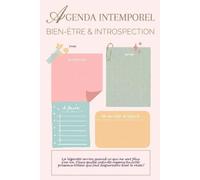 Agenda Intemporel Bien-Être & Introspection: Une Question Introspective par jour - Gratitude - Émotions - Suivi Santé - To Do List
