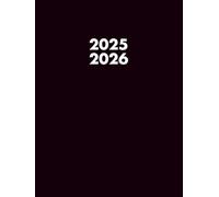 Agenda Journalier 2025/2026: Professionnel Planificateur Grand Format A4 | 1 Page Par Jour avec Heure | 12 Mois du 1er juillet 2025 au 31 juin 2026