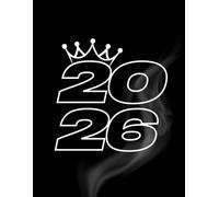 Agenda journalier 2026 : format A4, bien organisé sur 12 mois avec heure et espace pour les notes par page.: Planifiez, progressez et vivez 2026 avec clarté et motivation.