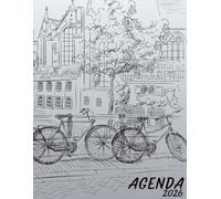 Agenda journalier 2026 : format A4, bien organisé sur 12 mois avec heure et espace pour les notes par page.: Planifiez, progressez et vivez 2026 avec clarté et motivation.