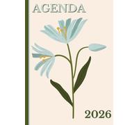 Agenda journalier 2026 format A4: Journalier Grand Format avec Calendrier 2026 Français. Outil d’Organisation et de Productivité pour Famille, Professionnels et étudiant. Idée Cadeau de Fin d’Année.