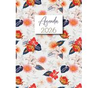 Agenda Journalier 2026: Planificateur Grand Format A4 | 1 Page par Jour avec Heures | 12 Mois - du 1er Janvier au 31 Décembre