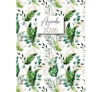 Agenda Journalier 2026 Professionnel A4: Planificateur Grand Format | 1 Page Par Jour avec Heure | 12 Mois du 1er janvier au 31 décembre