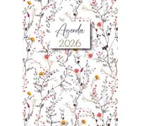 Agenda Journalier 2026 Professionnel: Planificateur Grand Format A4 | 1 Page par Jour avec Heures | 12 Mois - du 1er Janvier au 31 Décembre