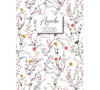 Agenda Journalier 2026 Professionnel: Planificateur Grand Format A4 | 1 Page par Jour avec Heures | 12 Mois - du 1er Janvier au 31 Décembre