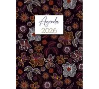 Agenda Journalier Professionnel 2026: Planificateur Grand Format A4 | 1 Page par Jour avec Heures | 12 Mois - du 1er Janvier au 31 Décembre