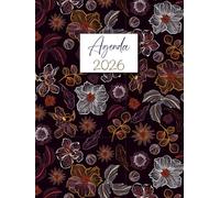 Agenda Journalier Professionnel 2026: Planificateur Grand Format A4 | 1 Page par Jour avec Heures | 12 Mois - du 1er Janvier au 31 Décembre