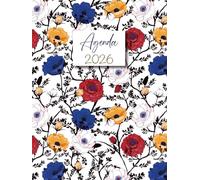 Agenda Journalier Professionnel 2026: Planificateur Grand Format A4 | 1 Page par Jour avec Heures | 12 Mois - du 1er Janvier au 31 Décembre