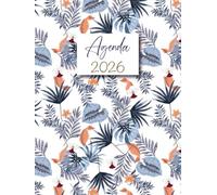 Agenda Journalier Professionnel 2026: Planificateur Grand Format A4 | 1 Page par Jour avec Heures | 12 Mois - du 1er Janvier au 31 Décembre