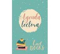 AGENDA LECTORA diseño love: Agenda literaria | Registro de lecturas y reseñas | cuaderno de lecturas | agenda del lector (Mi diario de lectura. Agenda ... de lecturas. Cuadernos para guardar reseñas.)