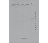 Agenda legal anual 2023 día F.TO 17 x 24, color gris