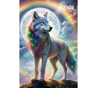 Agenda Loup 2026 2027 scolaire: Organisateur et Planificateur Semainier | Étudiants - Collège - Lycée - Primaire