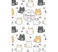 Agenda Maestra 2025/2026 Gatti: Giornaliera da Settembre a Luglio con Registro, Lezioni, Alunni, Impegni ... Tutto sotto controllo | Formato A5.