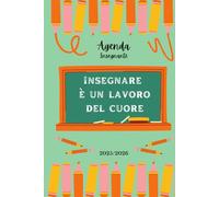 Agenda Maestra 2025 2026: Idee regalo insegnante | Pianificatore Settimanale e Mensile | Planner italiano | 12 mesi agosto-luglio