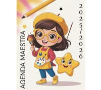 Agenda maestra 2025/2026: Pianificatore settimanale e mensile | Regalo maestre | Formato A4