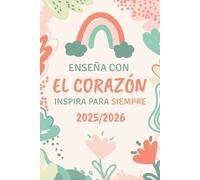 Agenda Maestra 2025 2026: Planificador mensual y semanal | Regalo profesora infantil, guardería y escuela primaria