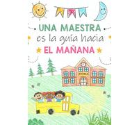 Agenda Maestra 2025 2026: Planificador semanal y mensual | Regalo para profesora guarderia, escuela infantil | Formato A5